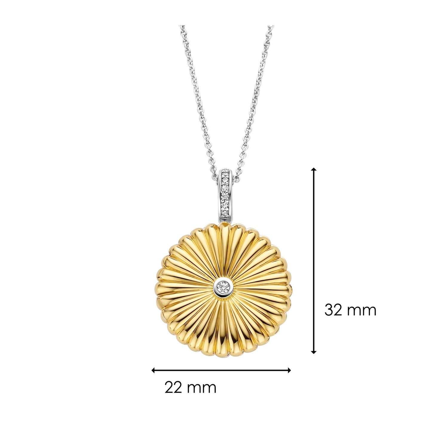RAY OF SUN LOCKET | Ti Sento Milano | Luby 