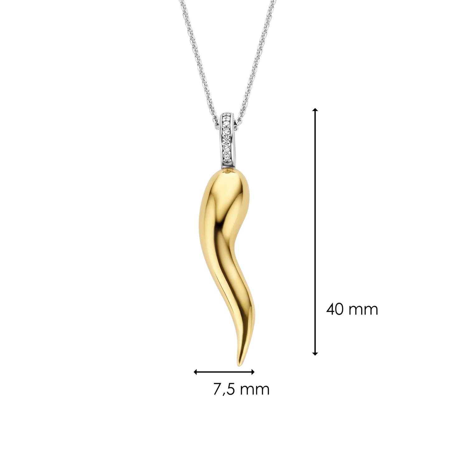 LUCKY PEPPER NECKLACE | Ti Sento Milano | Luby 