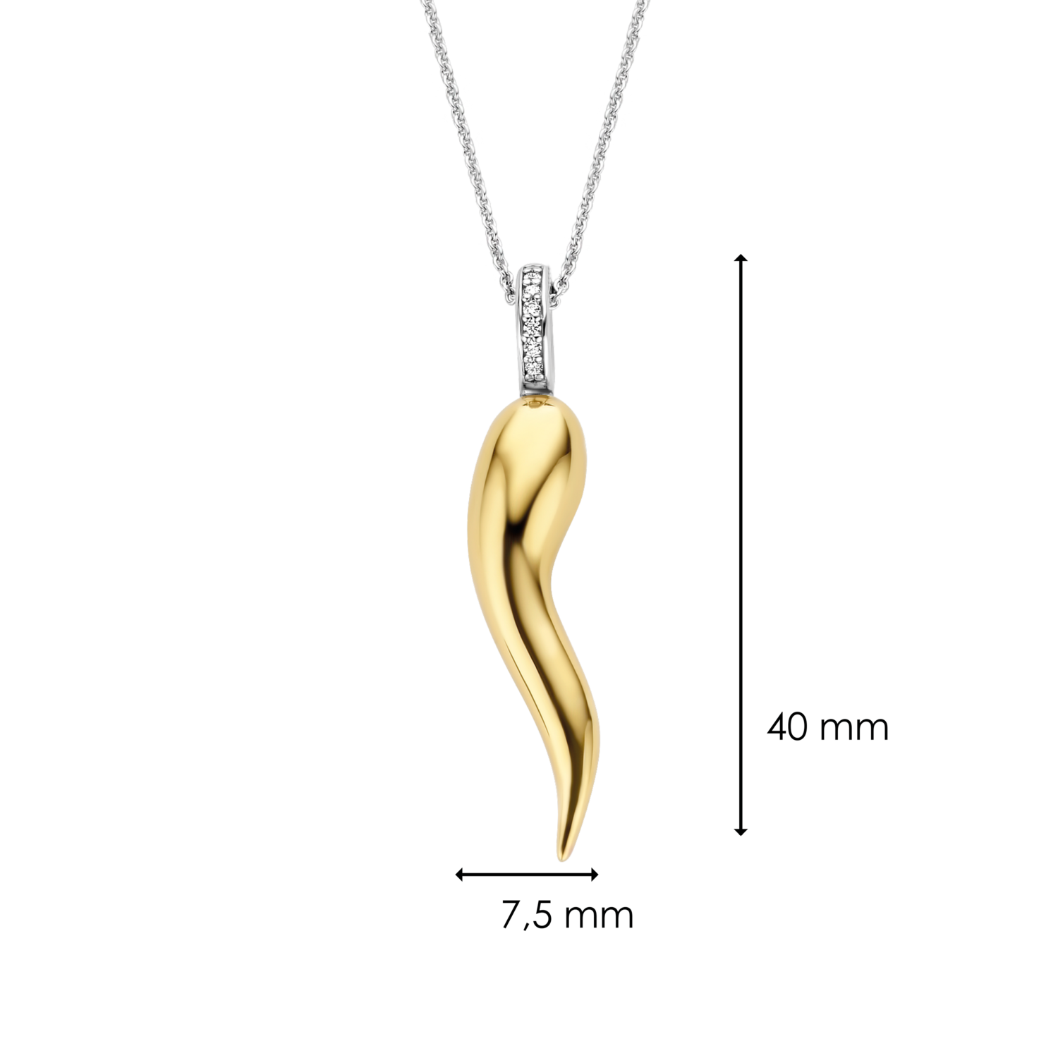 LUCKY PEPPER NECKLACE | Ti Sento Milano | Luby 