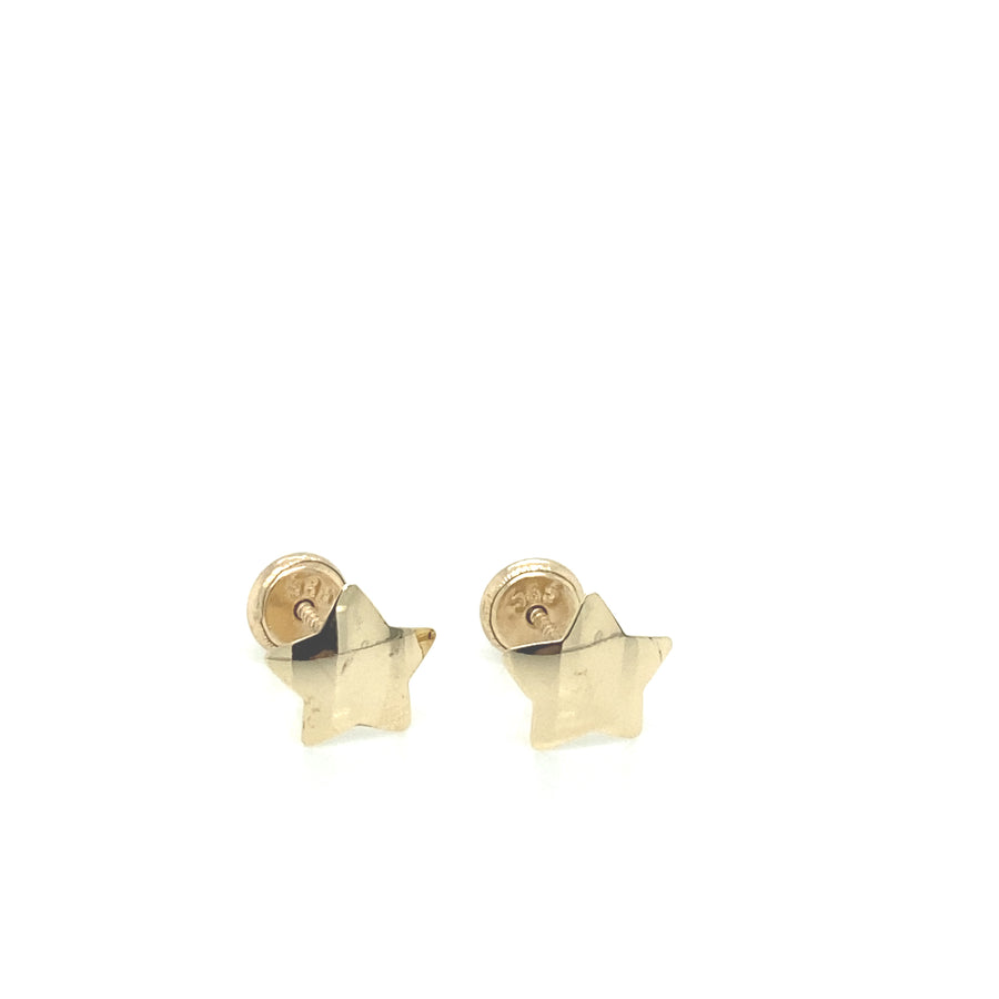 14K FLAT STAR
