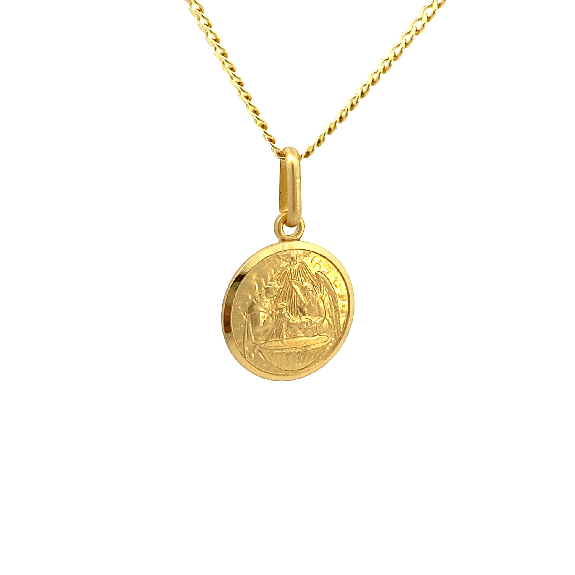 14K Gold Angel Pendant | Luby Gold Collection | Luby 