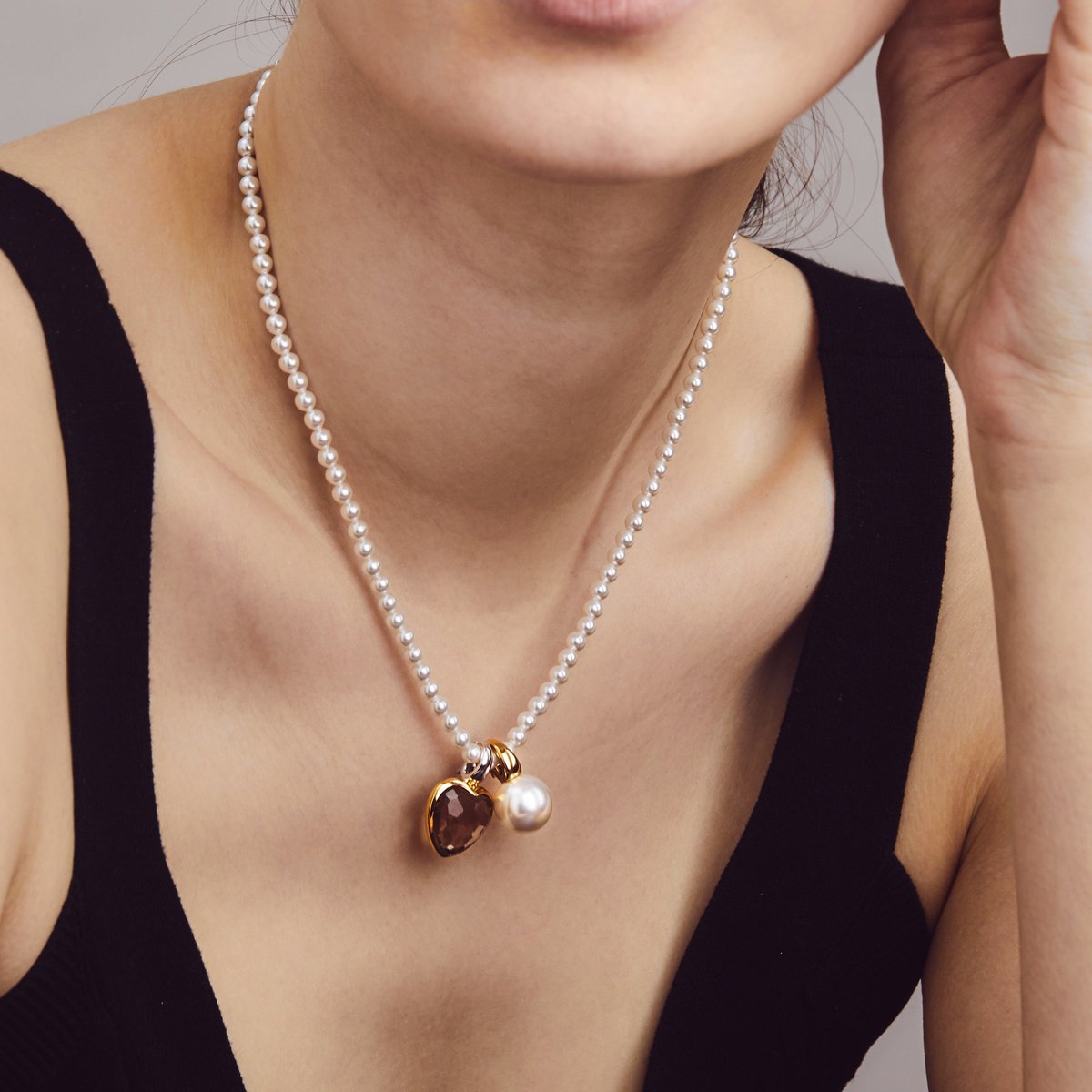 Pearl Necklace | Ti Sento Milano | Luby 