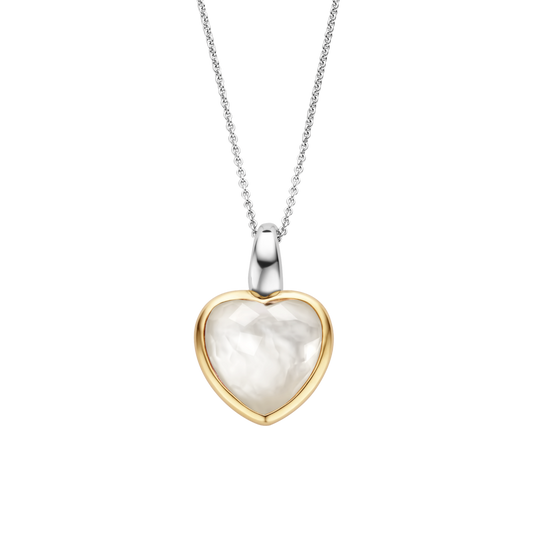 Heart Pearl Necklace | Ti Sento Milano | Luby 