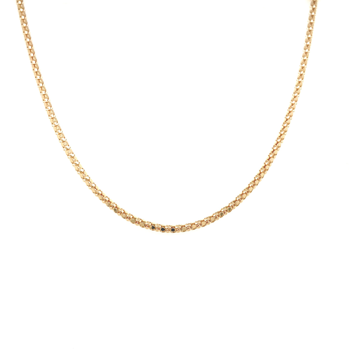 14K Hollow Box Chain | Luby Gold Collection | Luby 