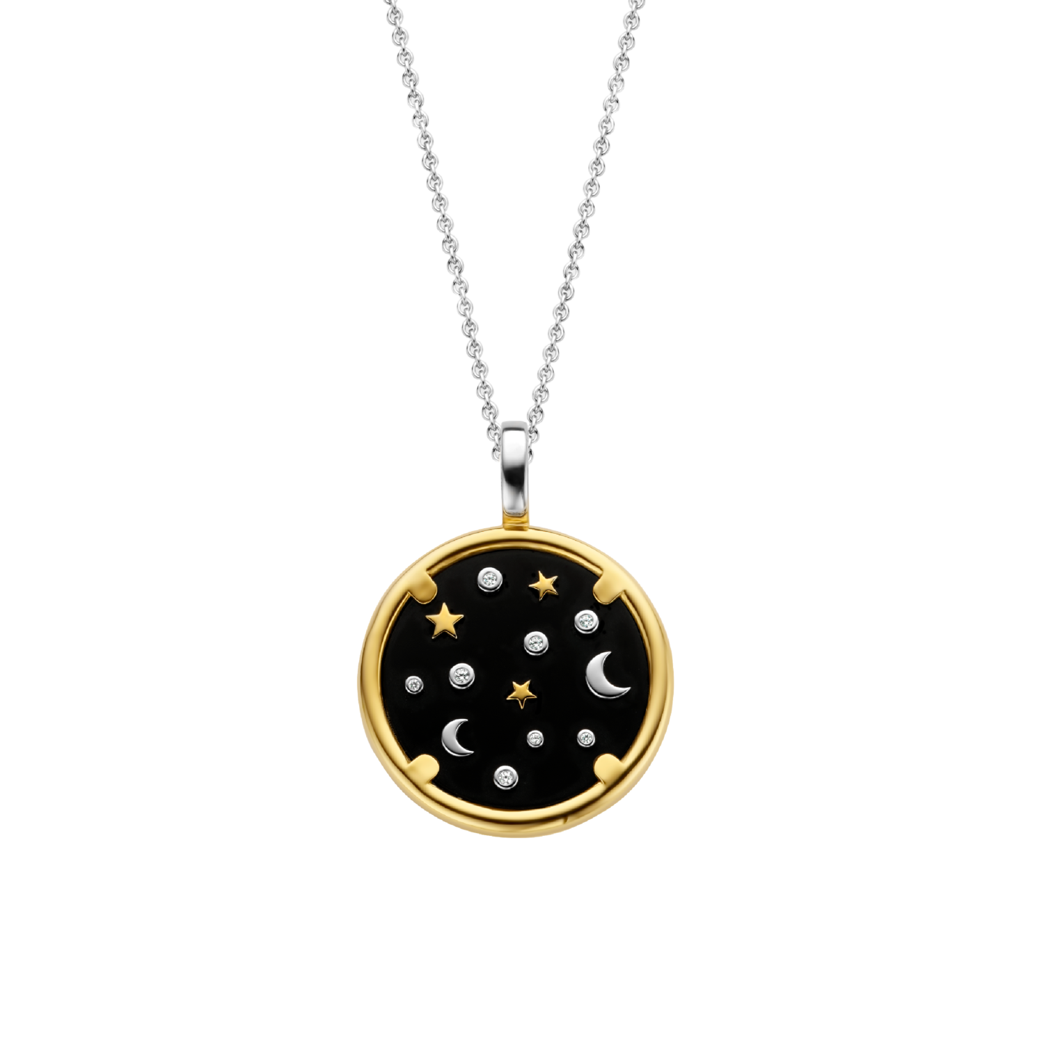 Ti Sento Moon Star Necklace | Ti Sento Milano | Luby 