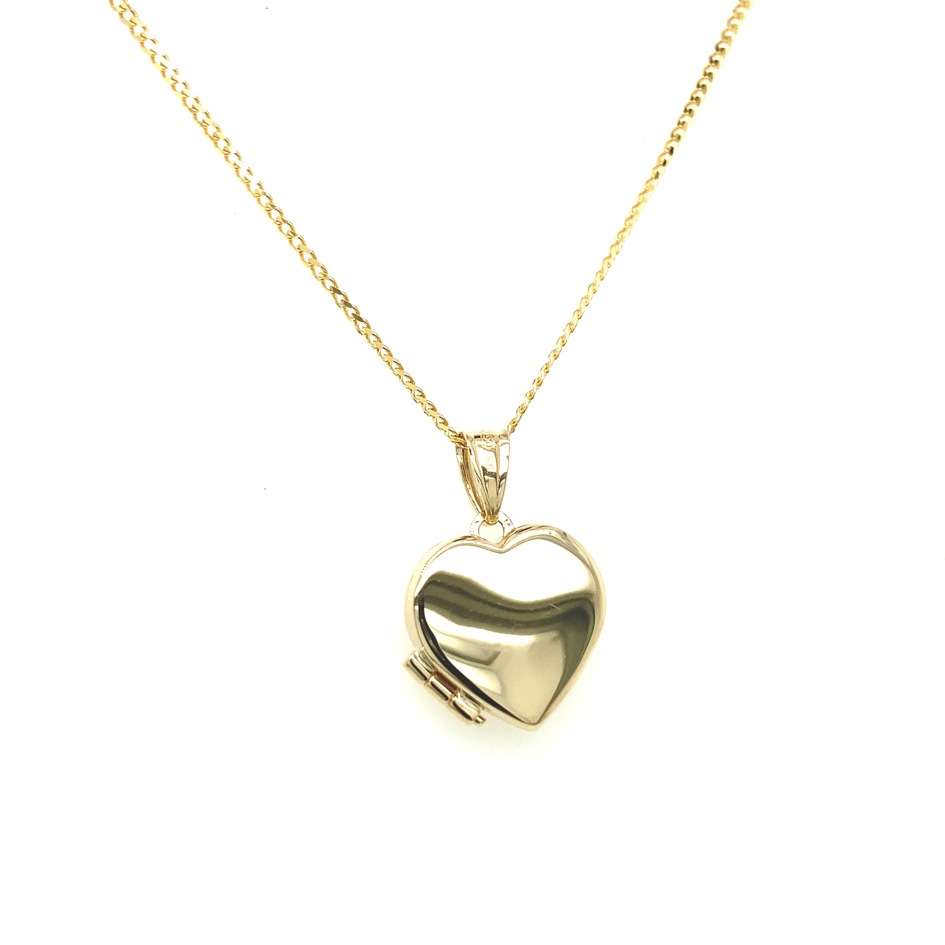 14K Gold Open Heart Pendant | Luby Gold Collection | Luby 