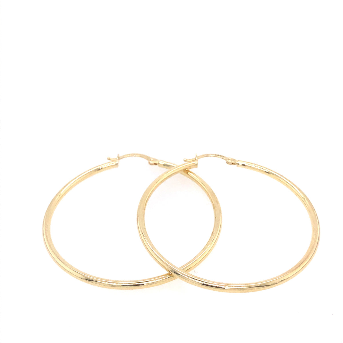 MEDIUM HOOPS PLAIN | Luby Gold Collection | Luby 