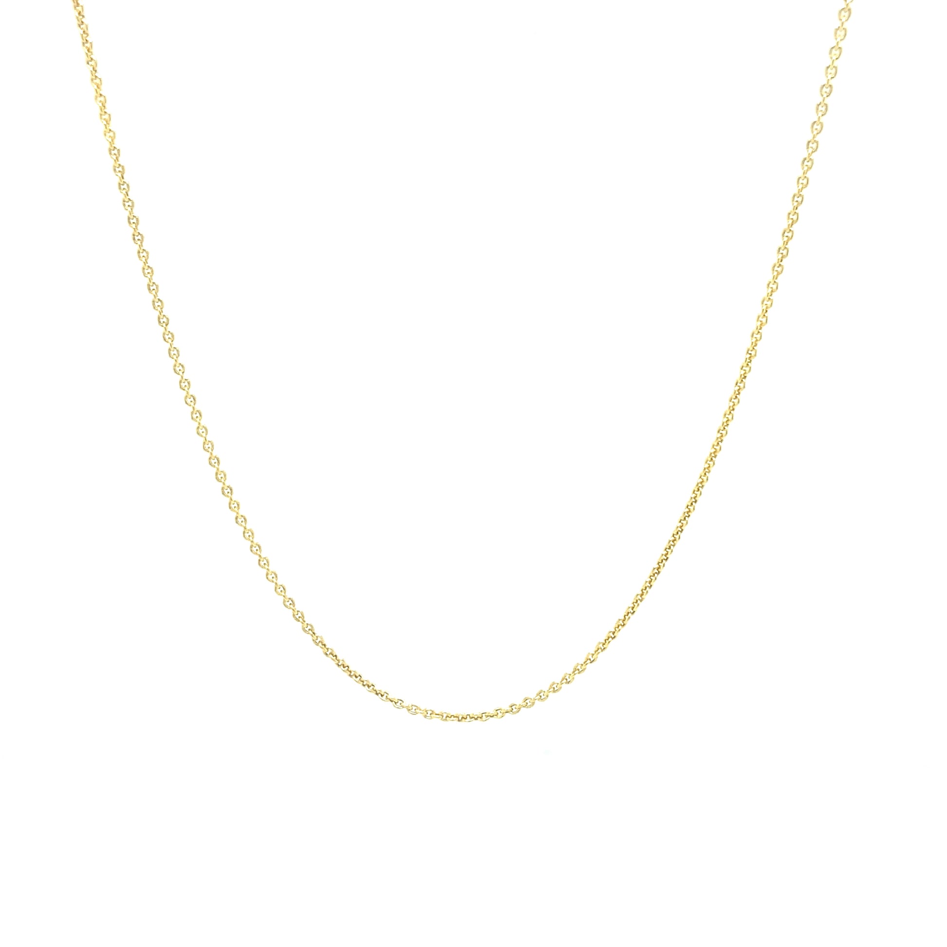 14K SMALL ROLO CHAIN | Luby Gold Collection | Luby 