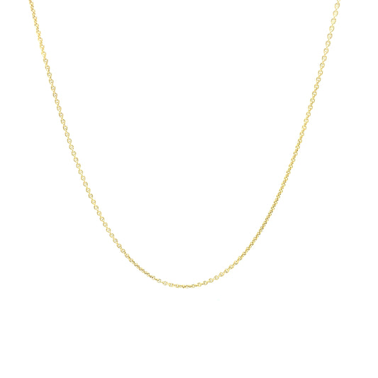 14K SMALL ROLO CHAIN | Luby Gold Collection | Luby 