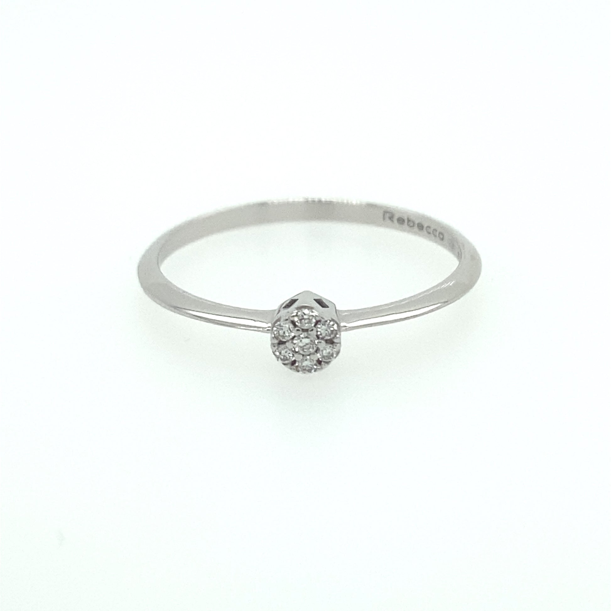 Princess Solitaire Ring | Rebecca | Luby 