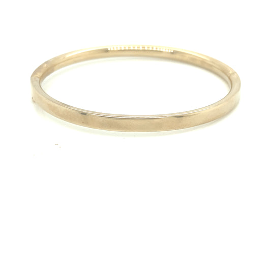 14K Gold Baby Polished Bangle | Luby Gold Collection | Luby 