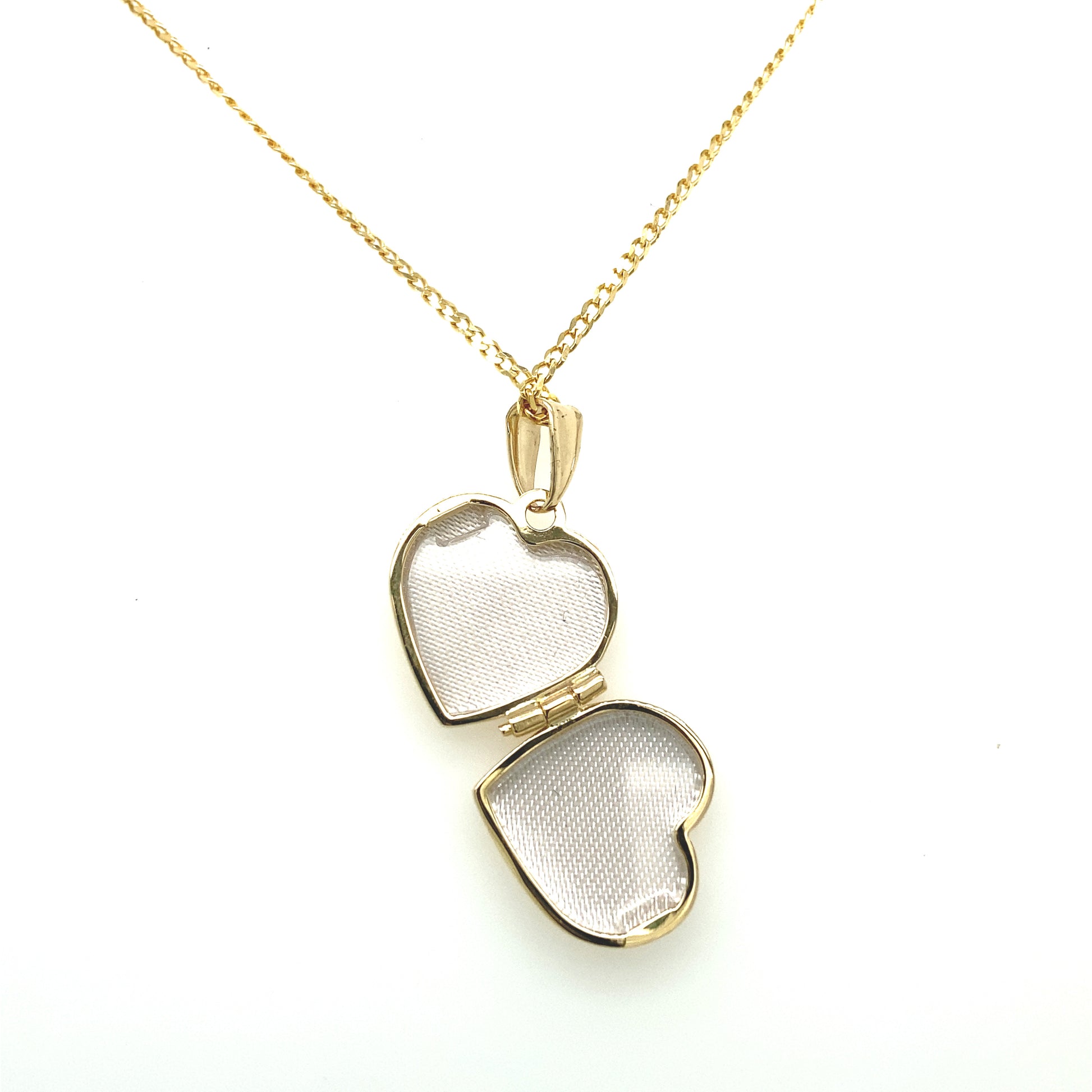 14K Gold Open Heart Pendant | Luby Gold Collection | Luby 