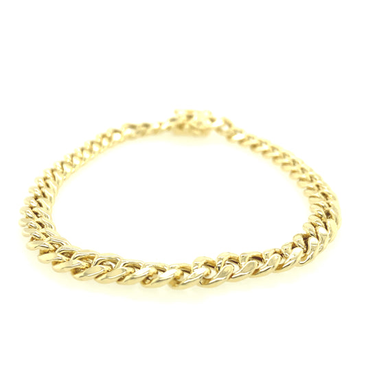 14k Gold Cuban Bracelet | Luby Gold Collection | Luby 