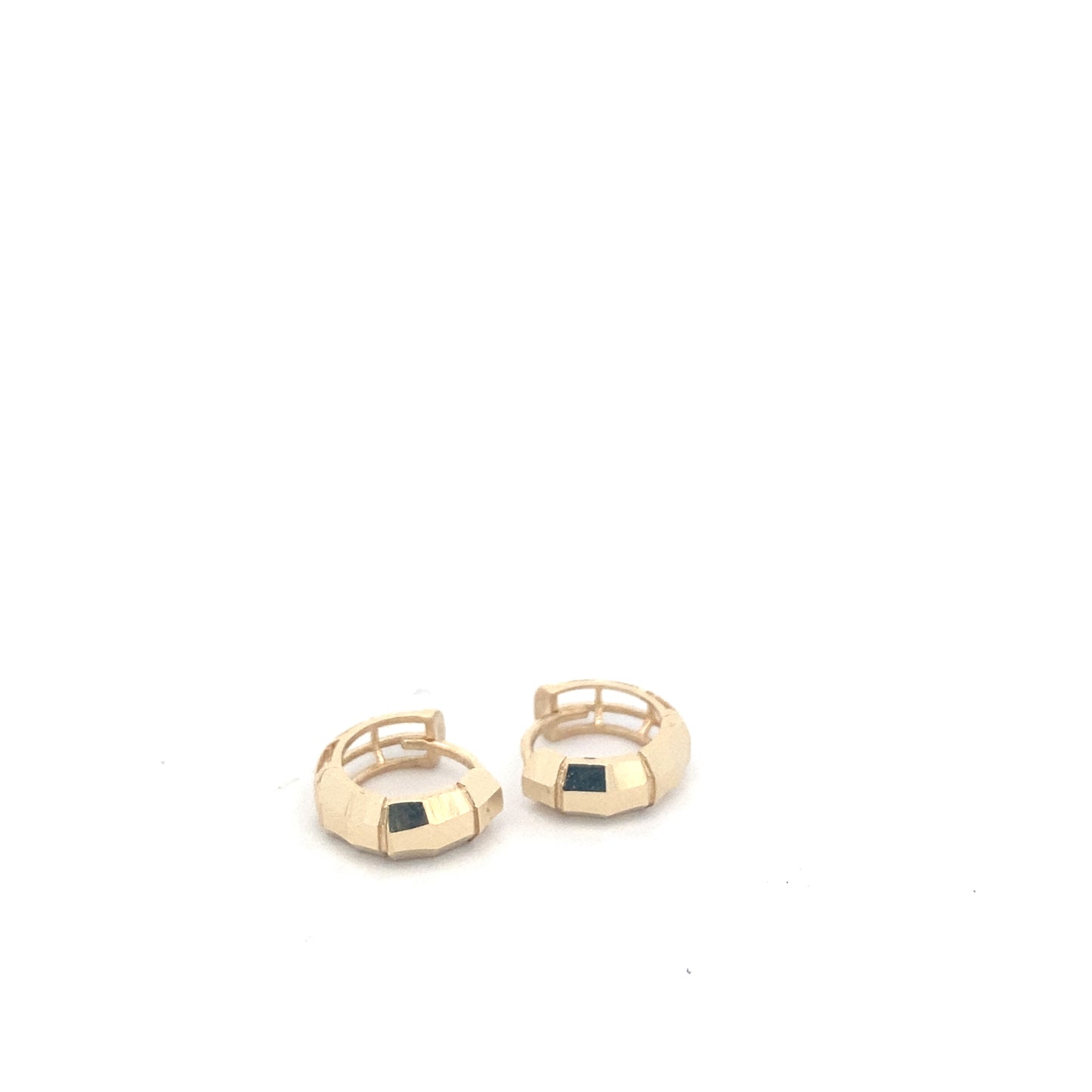 14K Gold Fancy Hoops Earrings | Luby Gold Collection | Luby 
