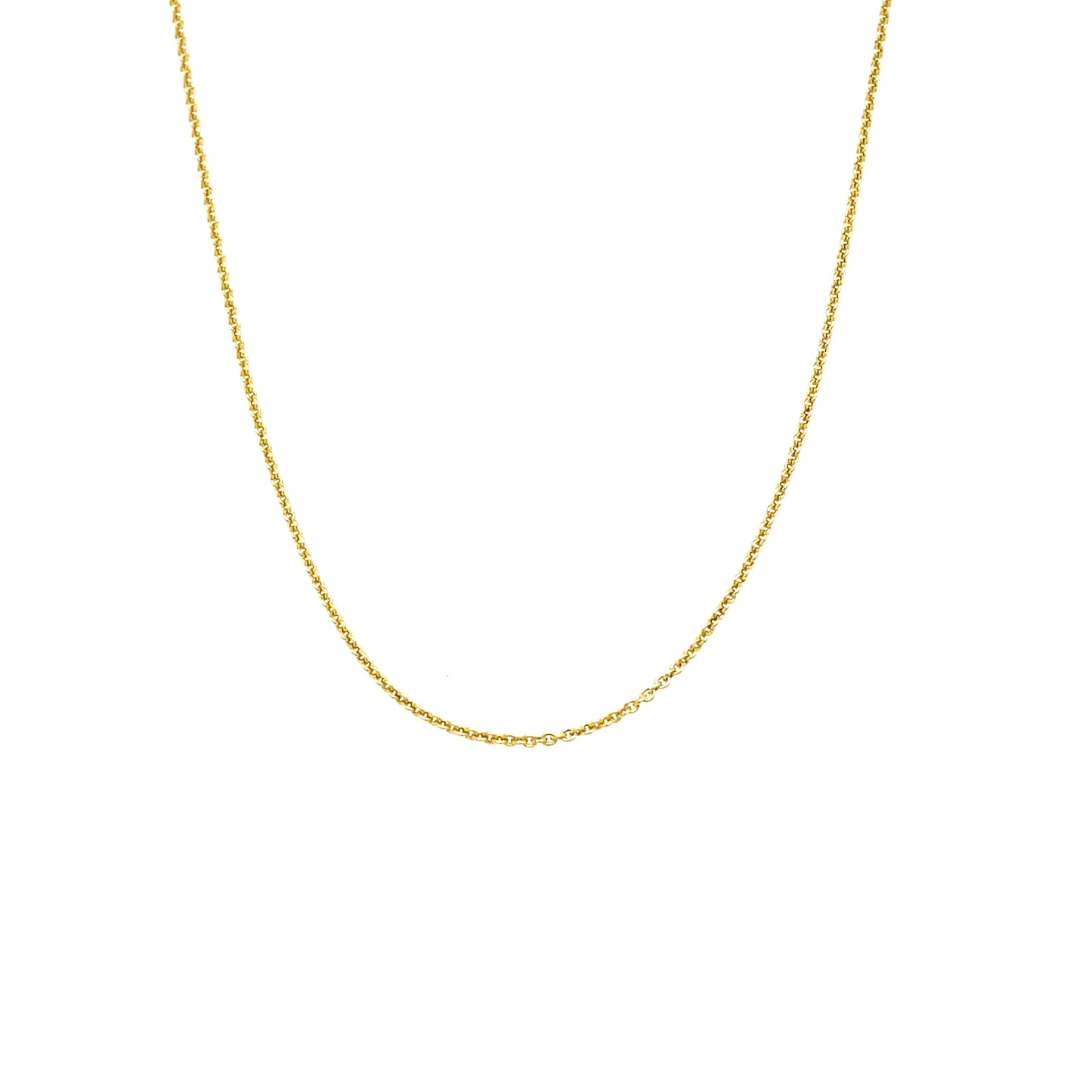 14K SMALL ROLO CHAIN | Luby Gold Collection | Luby 