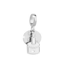 BRONZE CHARM HAPPY BIRTHDAY | Rebecca | Luby 
