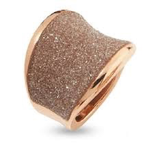 Anillo Saddle Dust of Dreams (oro rosa)