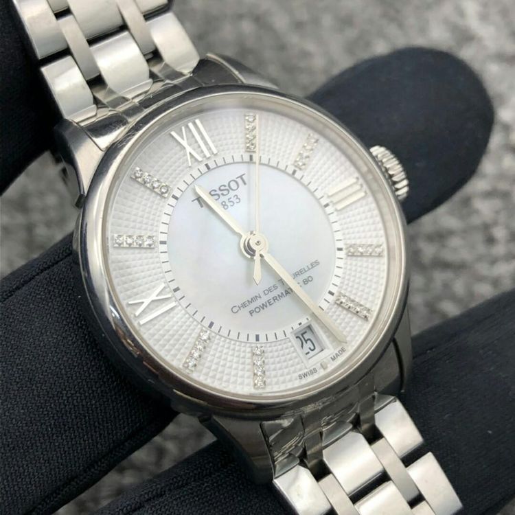Chemin des Tourelles Powermatic 80 Lady (Silver) | Tissot | Luby 