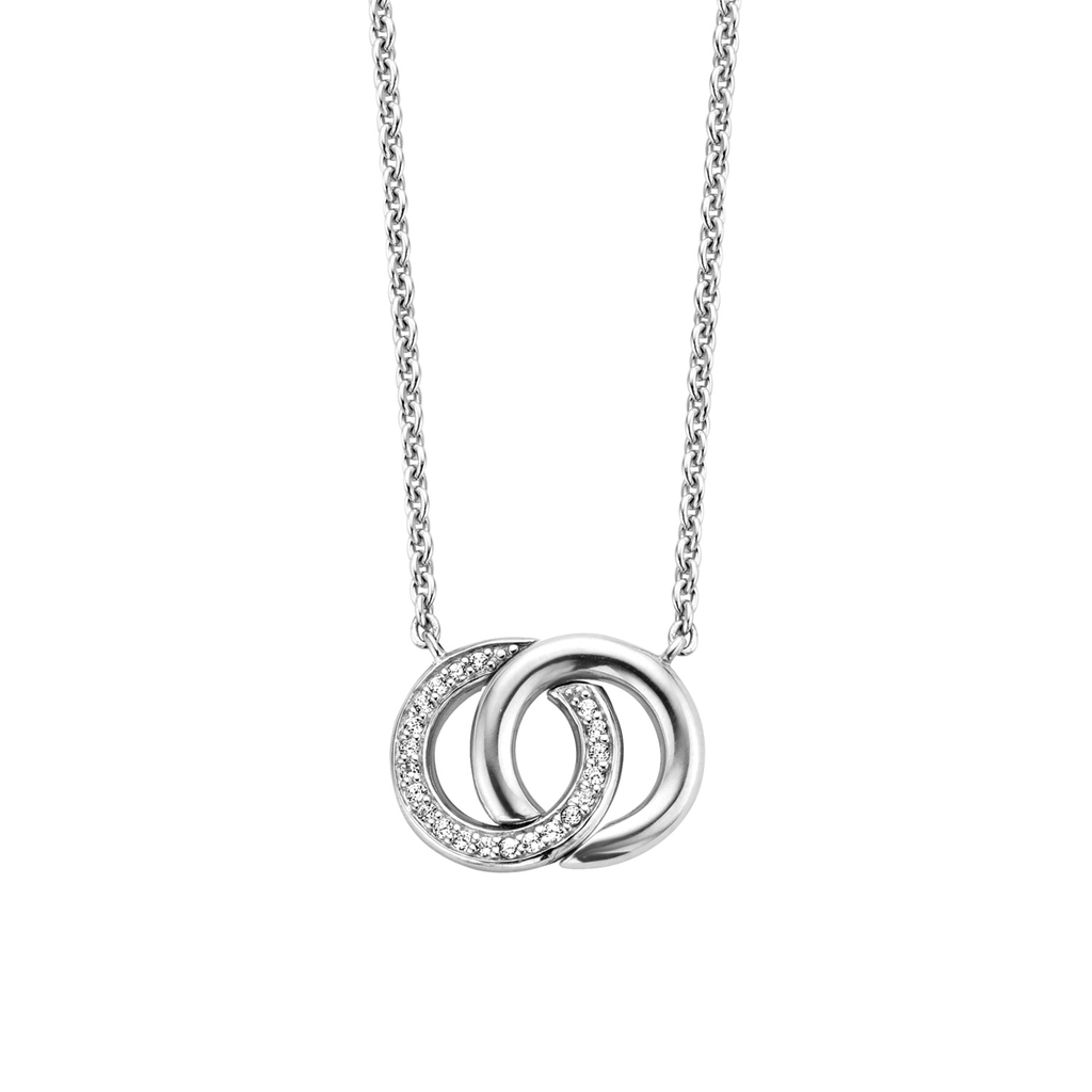 Ti sento necklace, silverwith cz | Ti Sento Milano | Luby 
