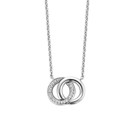 Ti sento necklace, silverwith cz | Ti Sento Milano | Luby 
