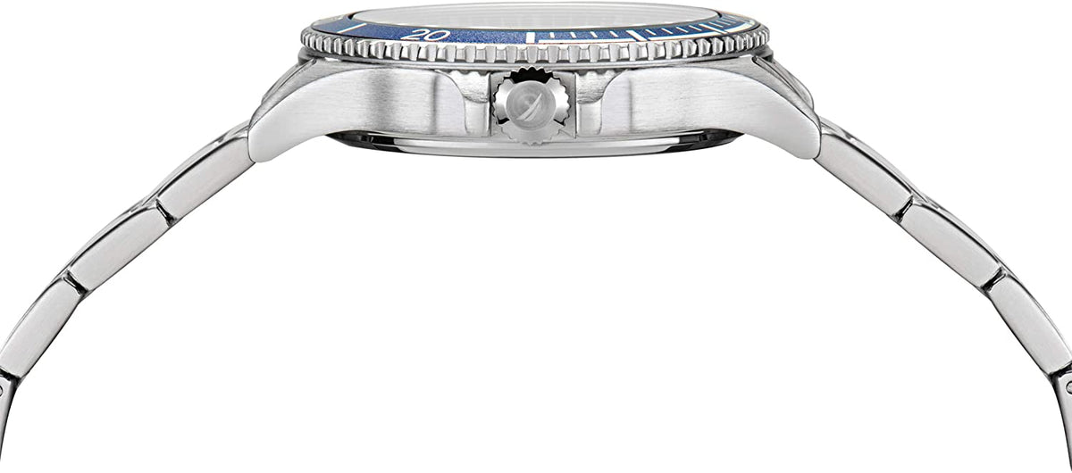 NAUTICA ACCRA BEACH SILVER DIAL BLUE | Nautica | Luby 