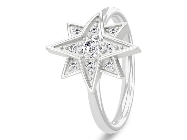 Anillo Estrella Real (Plata)