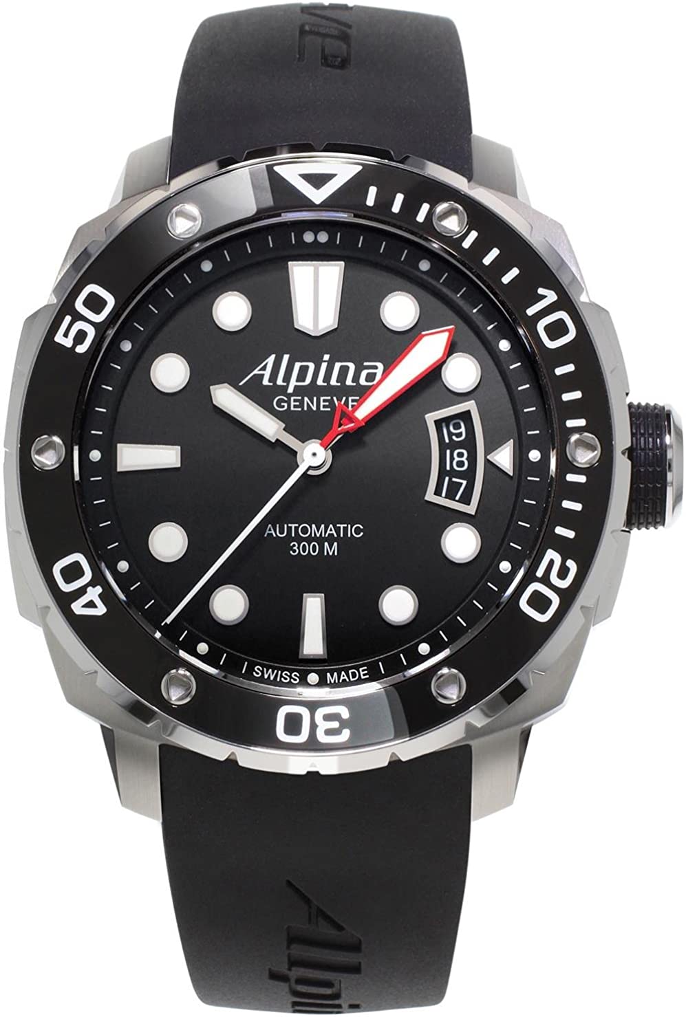Seastrong Diver 300 Automatic (Full Black) | Alpina | Luby 