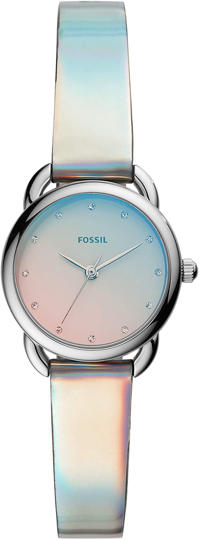 Ladies Mini Tailor Watch (Iridescent) | Fossil | Luby 