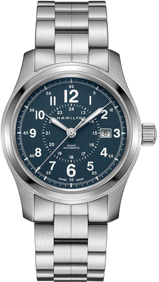 Khaki Automatic Field (Silver-Blue) | Hamilton | Luby 