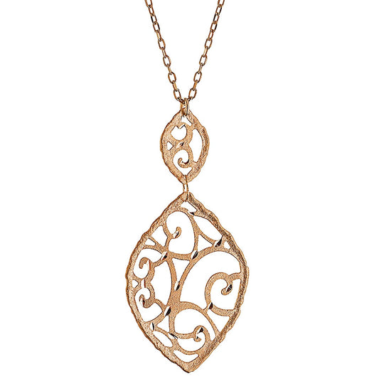 Incanto Long Bronze Necklace | Stroili Oro | Luby 