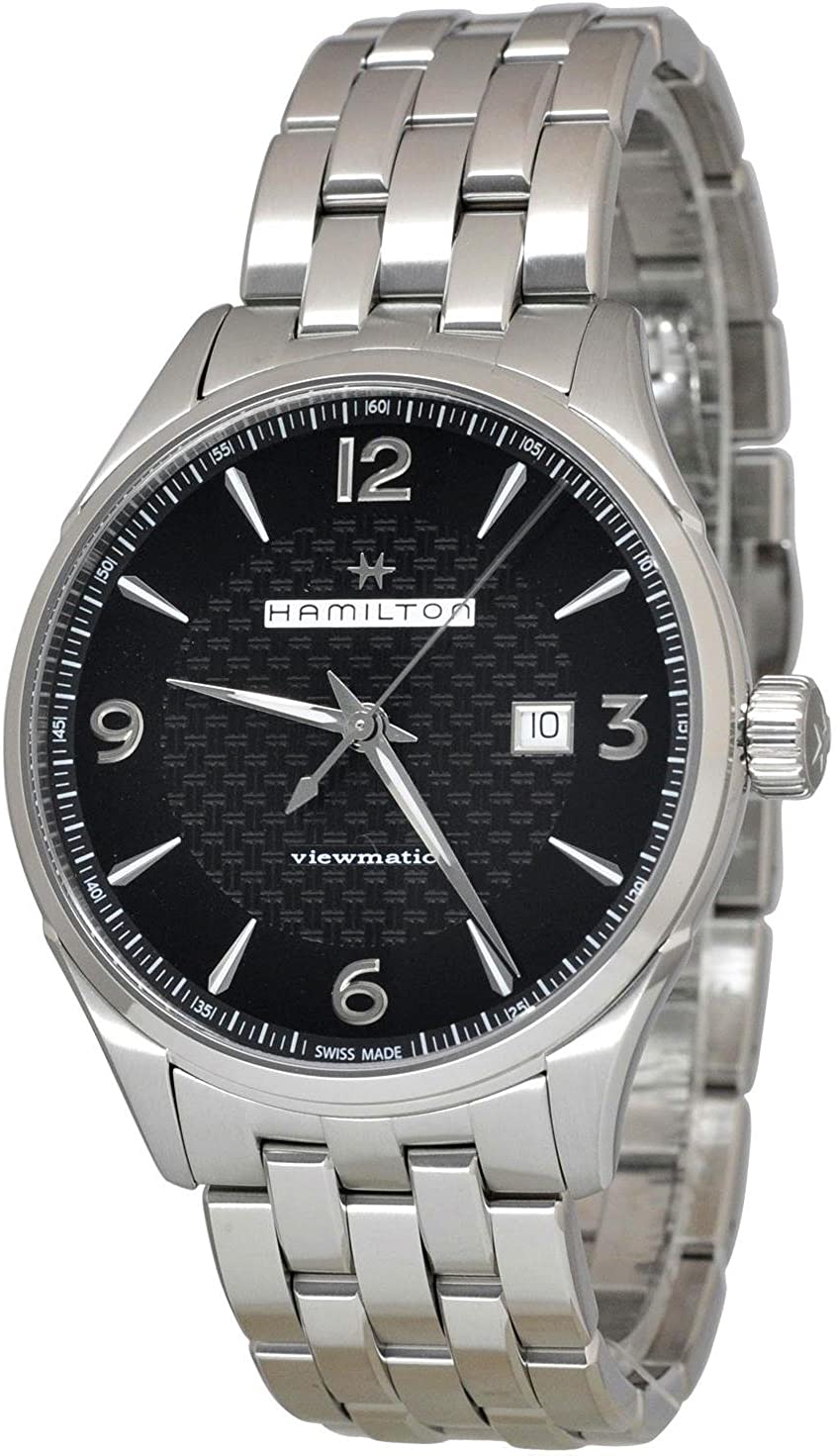 Jazzmaster Automatic Viewmatic (Silver-Black) | Hamilton | Luby 