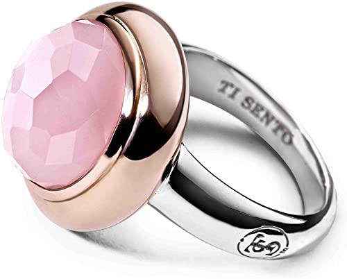Big Pink Ring | Ti Sento Milano | Luby 