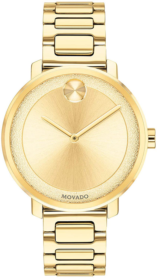 Movado BOLD Shimmer Gold Mid-Size | Movado | Luby 