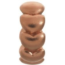 Dije de corazones (oro rosa)
