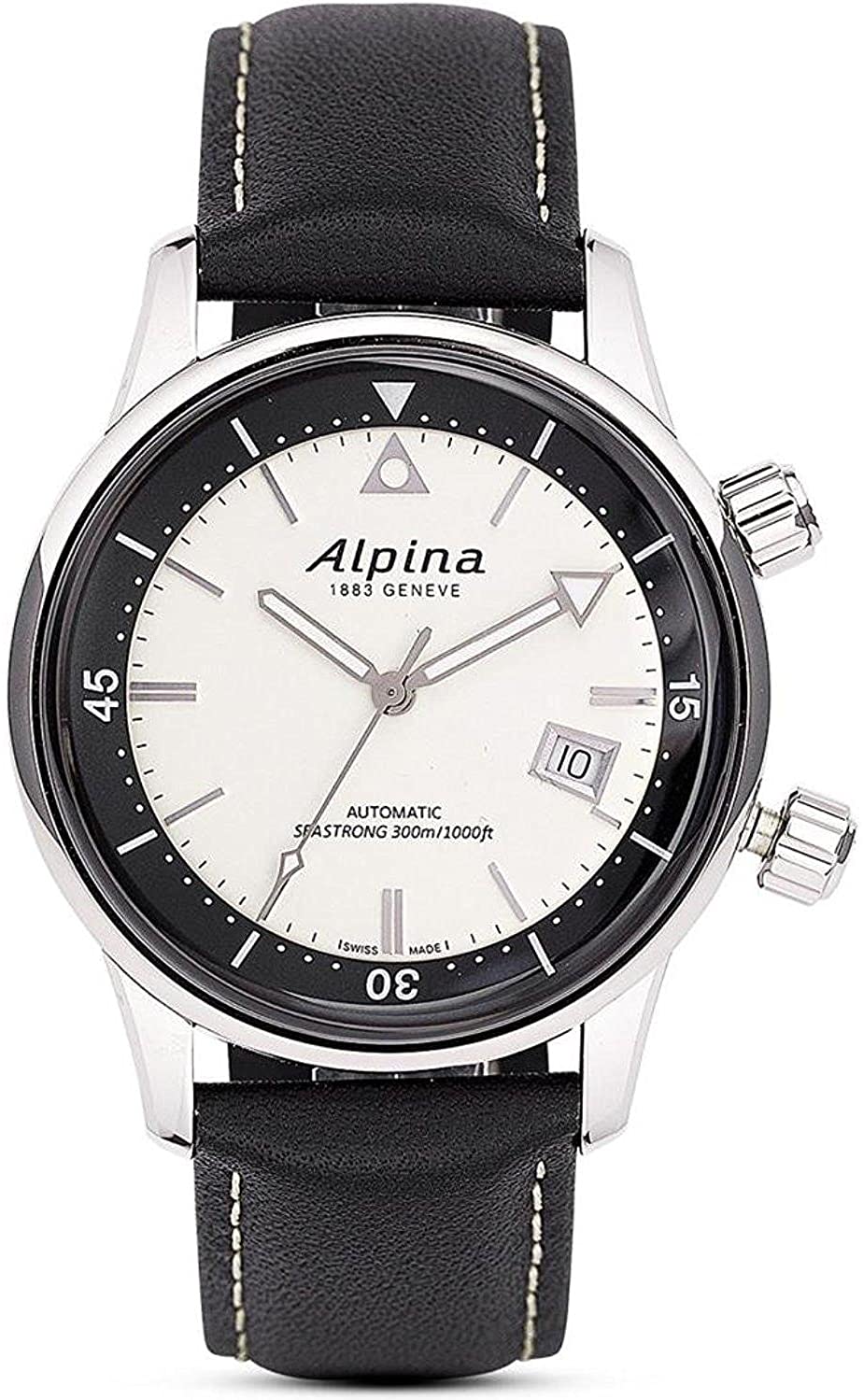 Seastrong Diver 300 Heritage (White) | Alpina | Luby 