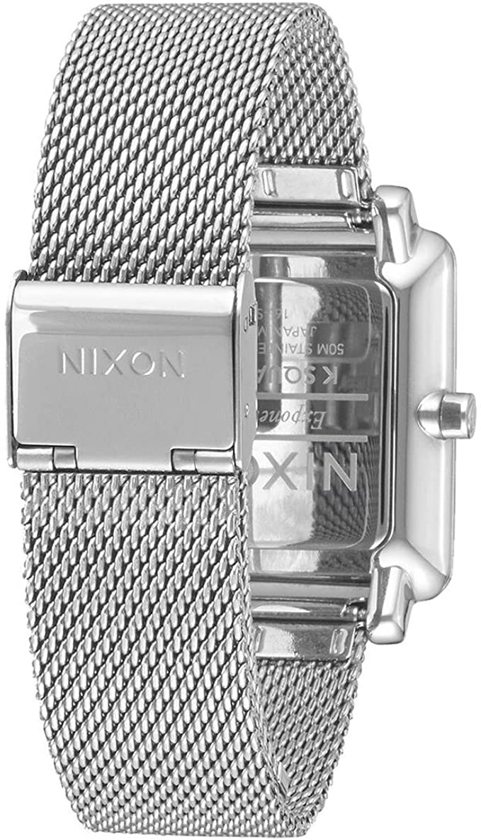 K SQUARED MILANESE ALL SILVER | Nixon | Luby 