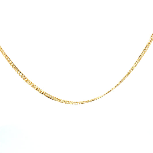 14K Gold Miami Solid Cuban Chain | Luby Gold Collection | Luby 