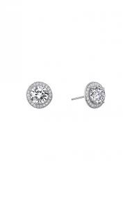 Circular Halo Stud Earrings | Lafonn | Luby 