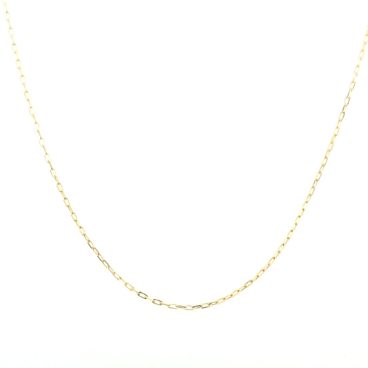 14K Gold D/C Cable Necklace | Luby Gold Collection | Luby 