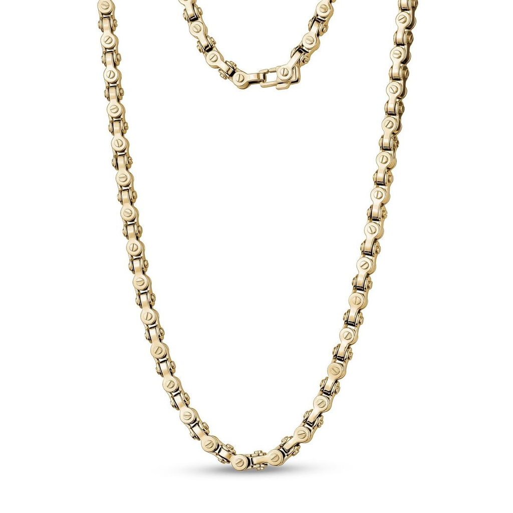 Stainless-Steel Bicycle Chain Necklace | ARZ Steel | Luby 