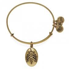 Seven Swords III Bangle Bracelet (Gold) | Alex and Ani | Luby 