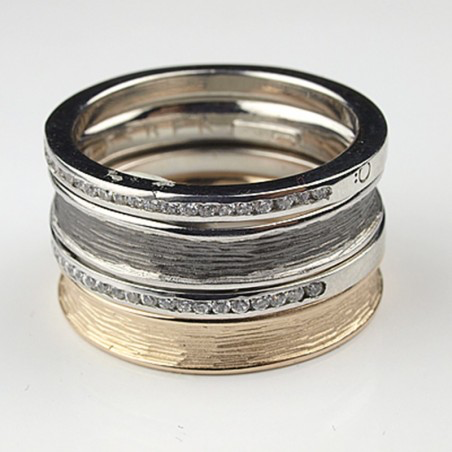 Stackable Ring Silver | Cresber | Luby 