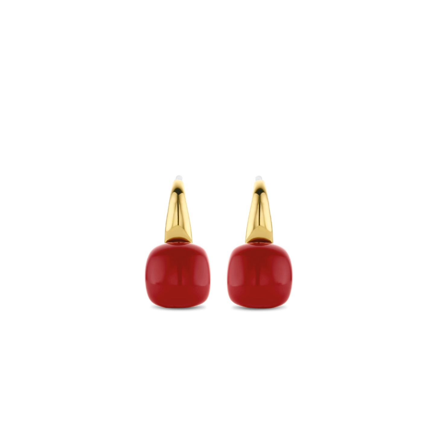 Vibrant Coral Earrings | Ti Sento Milano | Luby 