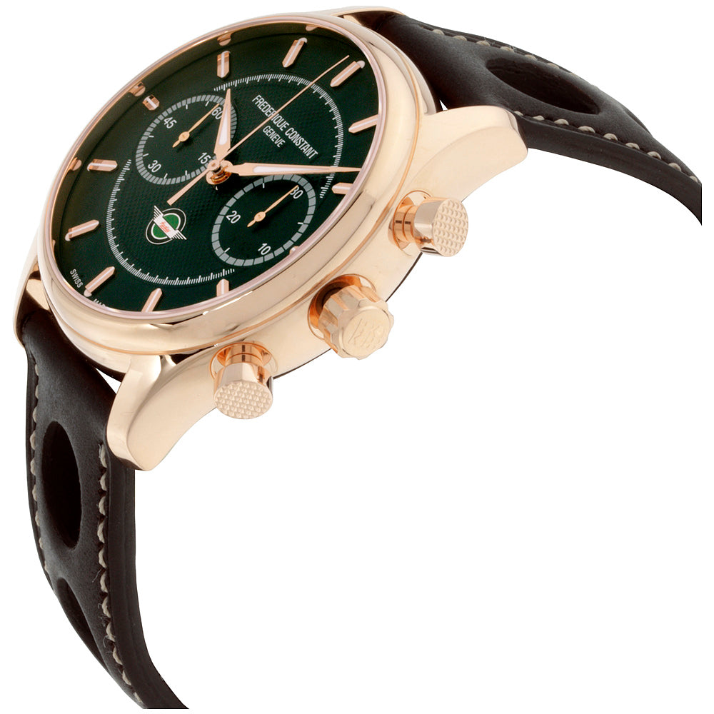 Healey Automatic GMT Limited Edition (Rose-Gold Green) | Frederique Constant | Luby 