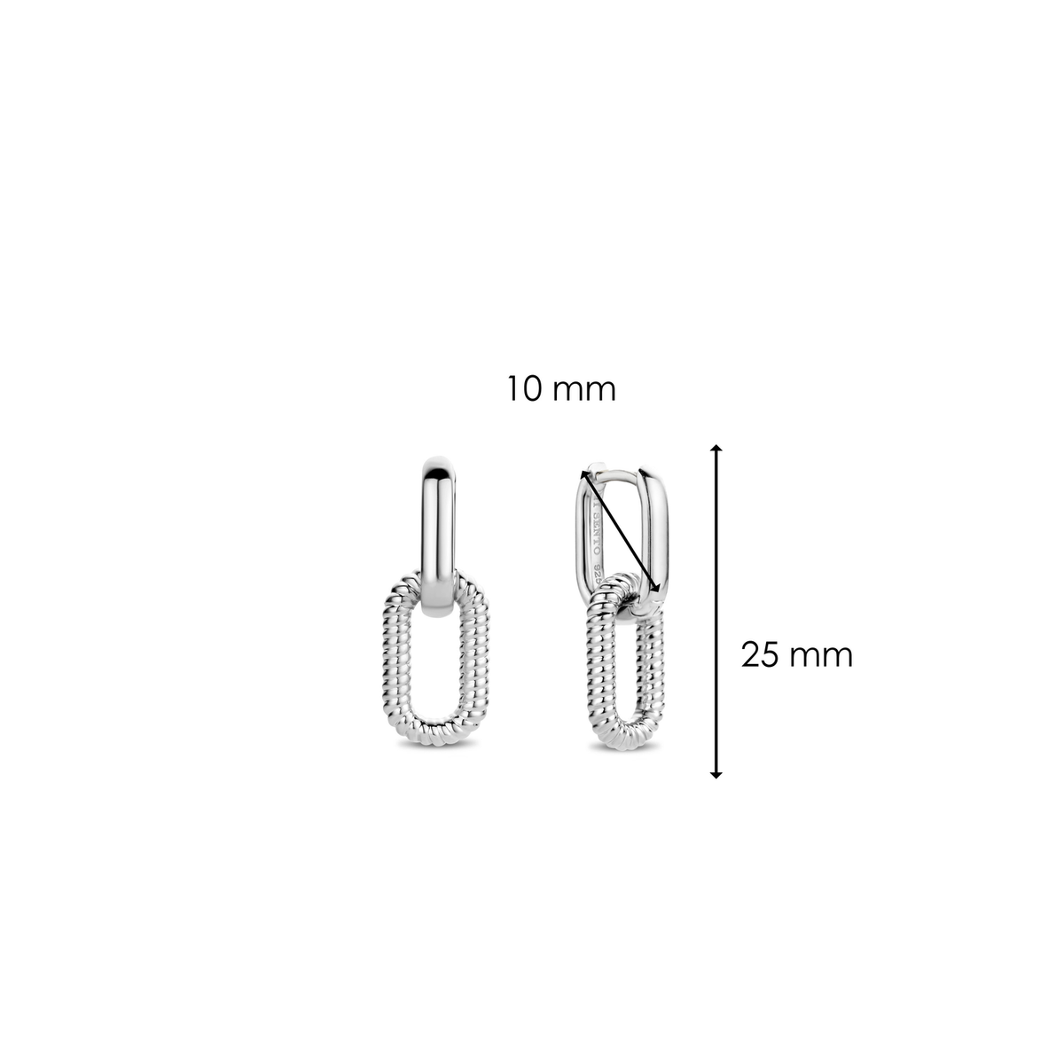 Clip Link Earrings | Ti Sento Milano | Luby 