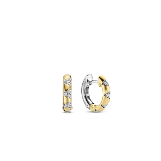 GOLDEN BRILLIANCE EARRINGS | Ti Sento Milano | Luby 