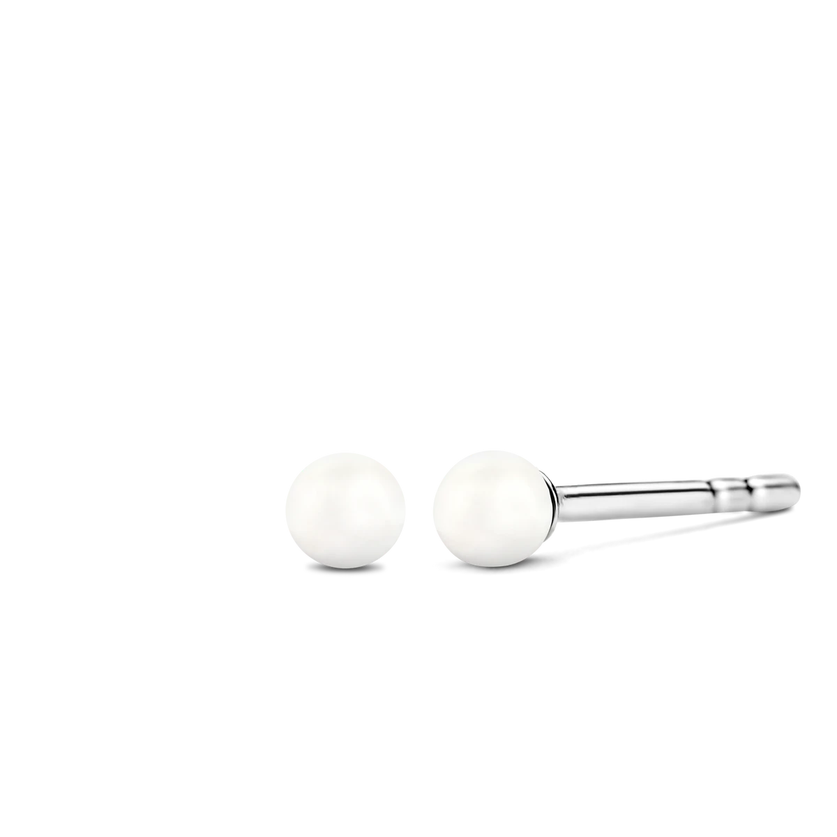 Two Tiny White Agate Earring | Ti Sento Milano | Luby 