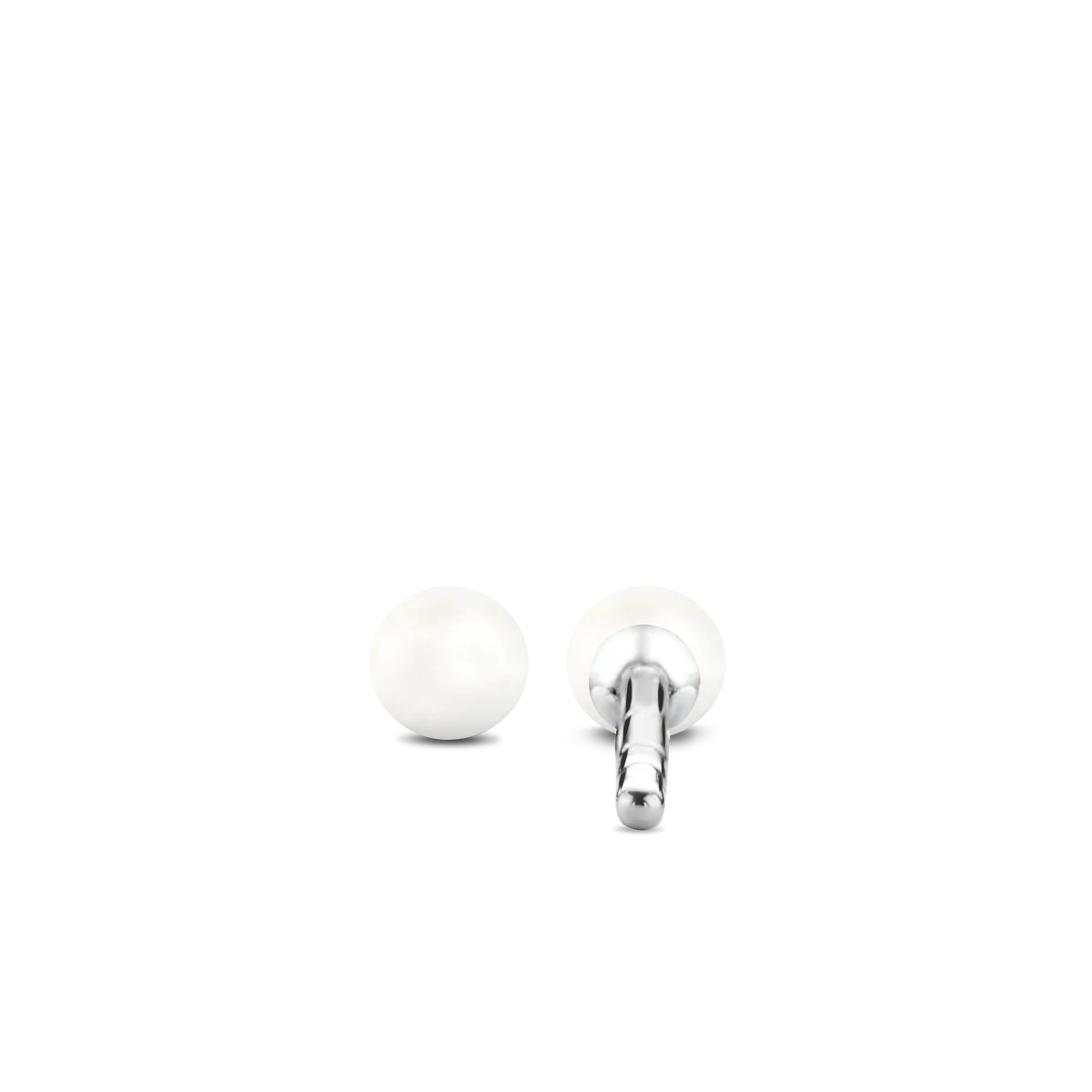 Two Tiny White Agate Earring | Ti Sento Milano | Luby 