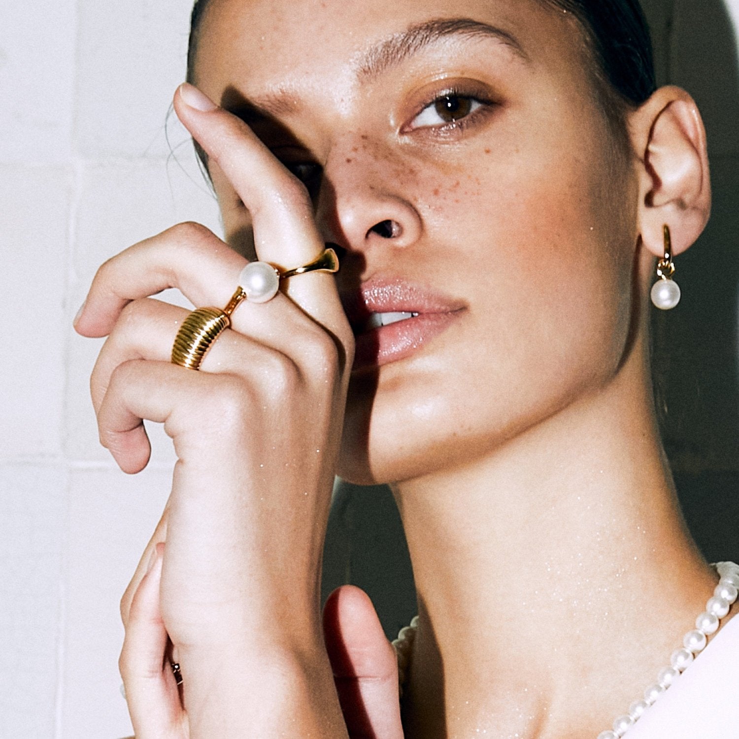 Milano Pearl Earrings | Ti Sento Milano | Luby 