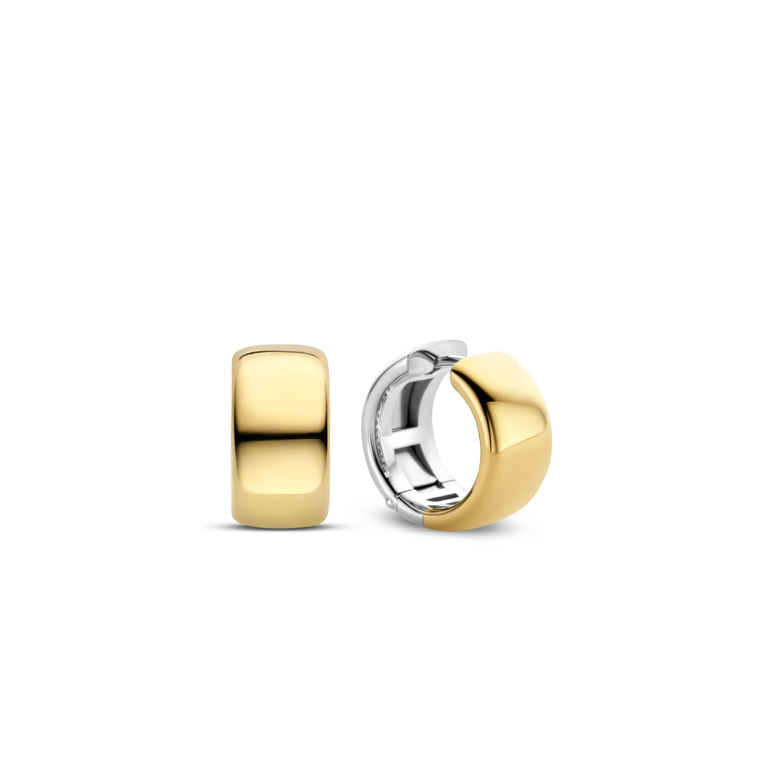 Two-Tone Hoops | Ti Sento Milano | Luby 
